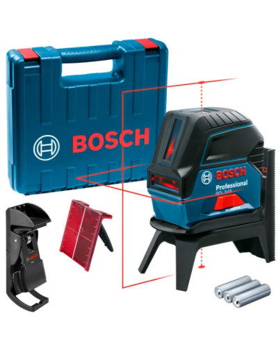 Лазерний нівелір Bosch GCL 2-15 Professional + RM1 + кейс 