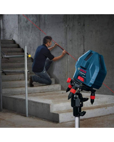 Лазерний нівелір Bosch GLL 5-50 X Professional + міні штатив 