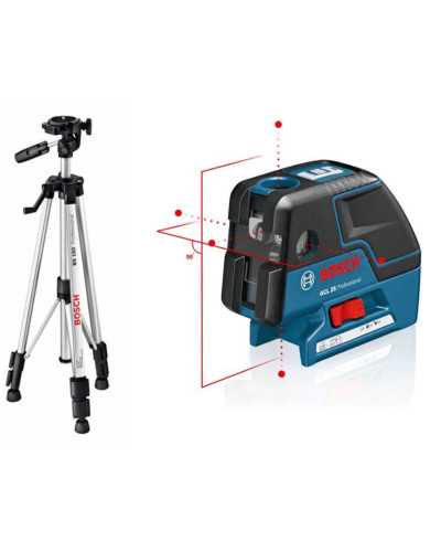 Комбі-лазер Bosch GCL 25 Professional + BT 150