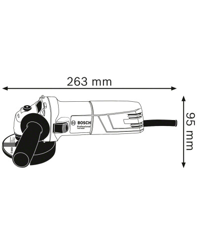 Кутова шліфмашина Bosch GWS 670 Professional