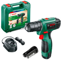 Аккумуляторная дрель-шуруповерт Bosch EasyDrill 1200, 2 акб PBA 12 В 1.5 Ah, з/у AL 1110 CV