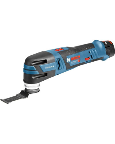 Акумуляторний універсальний різак Bosch GOP 12V-28 Professional, 2 акб 12V 2 Ah, з/п GAL 1230 CV