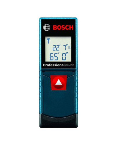 Лазерний далекомір Bosch GLM 20 Professional