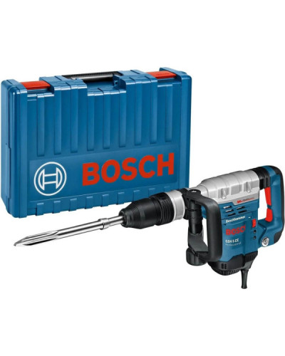Відбійний молоток Bosch GSH 5 CE Professional, у кейсі, з пікоподібним зубилом