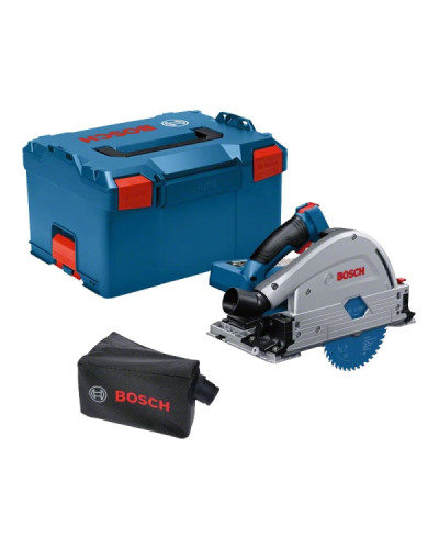 Акумуляторна заглибна пила Bosch Professional GKT 18V-52 GC, без акб та з/п у кейсі в L-Boxx 238, з пиляльним диском Expert for Wood 140 мм