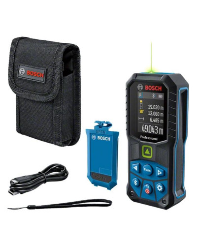 Лазерный дальномер Bosch GLM 50-27 CG Professional + BA 3.7V 1.0Ah A и USB-C