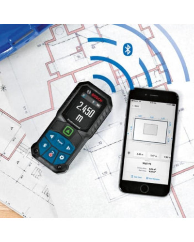 Лазерный дальномер Bosch GLM 50-27 CG Professional + BA 3.7V 1.0Ah A и USB-C