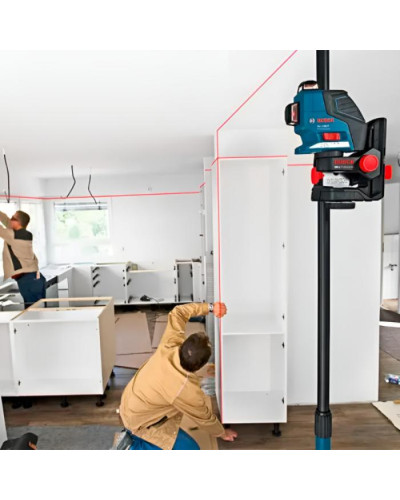 Лінійний лазерний нівелір Bosch GLL 3-80 Professional в кейсі з мішенню, чохлом та окулярами