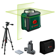 Лазерний нівелір Bosch Universal Level 360 Premium Set зі штативом, тримачем, чохлом і батарейками