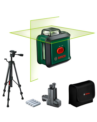Лазерний нівелір Bosch Universal Level 360 Premium Set зі штативом, тримачем, чохлом і батарейками