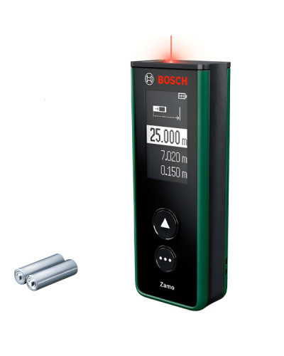 Лазерний далекомір Bosch Zamo IV з батарейками