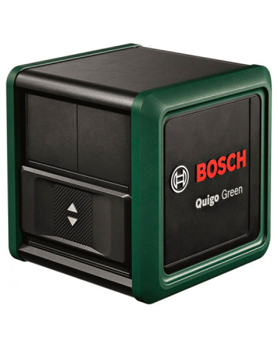 Лазерний нівелір Bosch Quigo Green Set зі штативом і батарейками