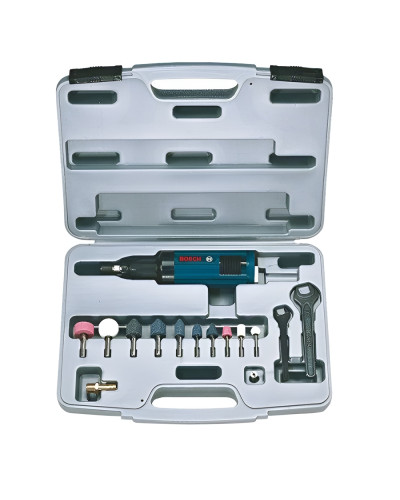Шліфмашина пневматична Bosch Professional 320 Вт, у кейсі з набором