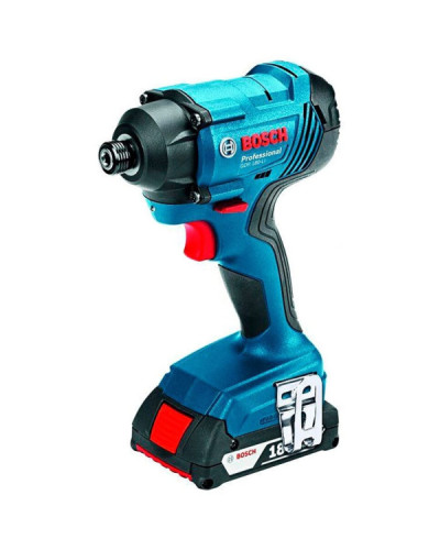 Акумуляторний ударний гайковерт Bosch GDR 180-LI Professional, 2 акб 18 V 2 Ah, з/п GAL 18V-40, в кейсі