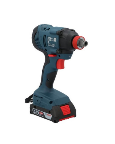 Акумуляторний ударний гайковерт Bosch GDX 180-LI Professional, 2 акб 18 V 2 Ah, з/п GAL 18V-40, в кейсі