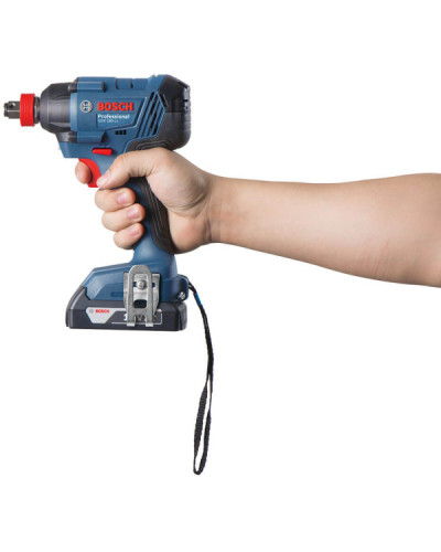 Акумуляторний ударний гайковерт Bosch GDX 180-LI Professional, 2 акб 18 V 2 Ah, з/п GAL 18V-40, в кейсі