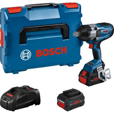 Акумуляторний ударний гайковерт Bosch GDS 18V-1050 H Professional, с 2 акб ProCore 18V 8Ah та з/п GAL 1880 CV, в кейсі L-Boxx 136