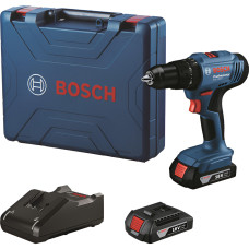 Акумуляторний ударний дриль-шурупокрут Bosch GSB 183-Li Professional, 2 акб GAL 18V-20 2 Ah та з/п GAL 18V-20, у кейсі Carry Case