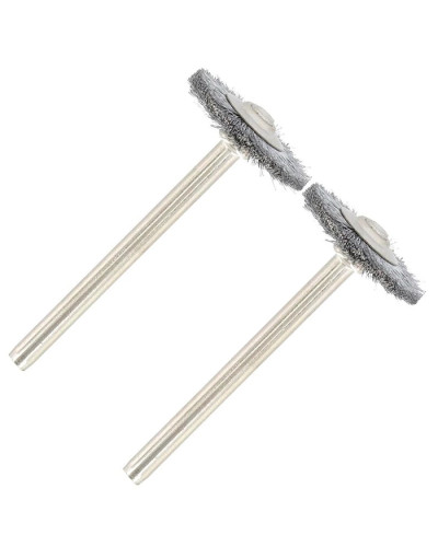 Щетка из углеродистой стали Dremel 19 мм (428), 2 шт