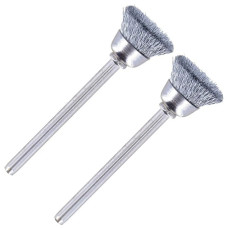 Щетка из углеродистой стали Dremel 13 мм (442), 2 шт