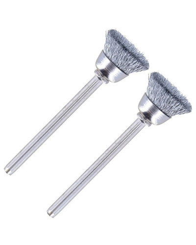 Щетка из углеродистой стали Dremel 13 мм (442), 2 шт