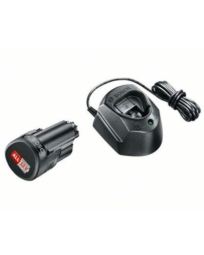 Базовий набір Bosch: акумулятор 12V 2 Ah і зарядний пристрій GAL 1210 CV