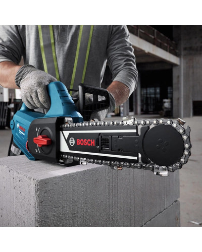 Ланцюгова пила по газобетону  Bosch GAC 250 Professional