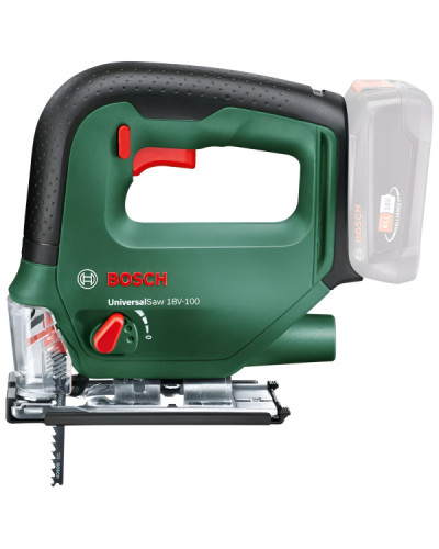 Акумуляторний лобзик Bosch Universal Saw 18V-100, без акб та з/п