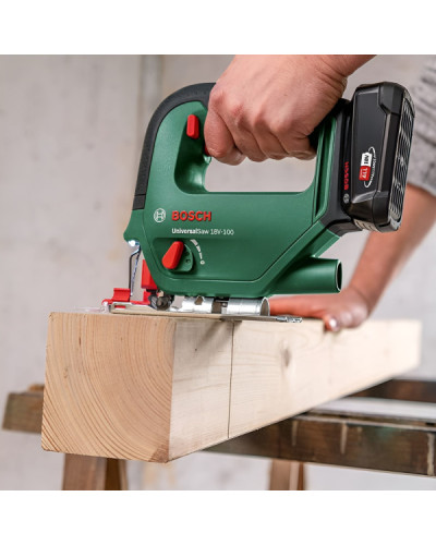 Акумуляторний лобзик Bosch Universal Saw 18V-100, без акб та з/п
