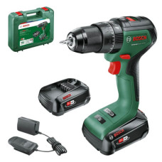 Акумуляторний дриль-шурупокрут Bosch UniversalImpact 18V-60, с 2 акб PBA 18V 2.0Ah та з/п AL 18V-20, в кейсі