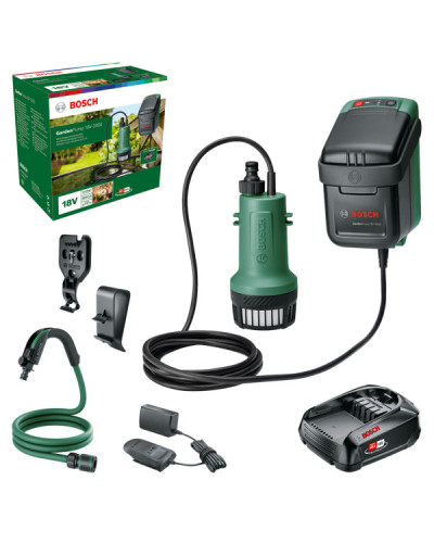 Акумуляторний насос Bosch GardenPump 18V-2000