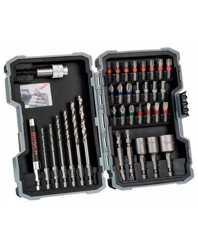Набір біт і свердел Bosch PRO-Mix Metal, 35 шт