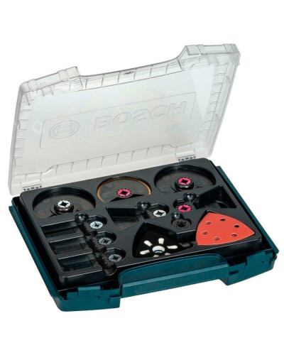 Набір насадок Bosch I-Boxx Pro для мультитула, 34 шт