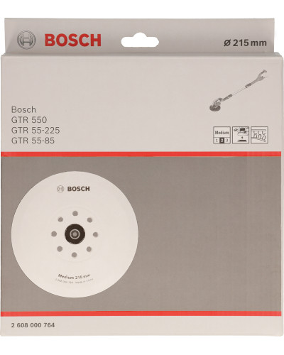 Опорна тарілка Bosch 215 мм medium