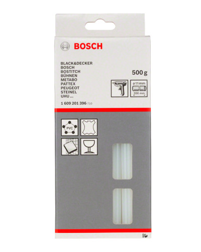 Клейовий стрижень Bosch 11x200 мм 500 г прозорий