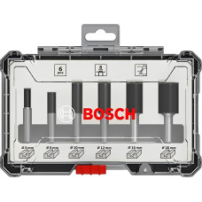 Набор пазовых фрез Bosch 8 мм, 6 шт 