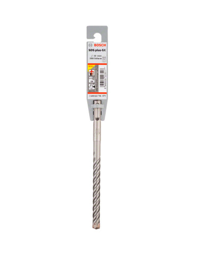 Квадробур Bosch SDS-Plus-5X 10×100×160 мм