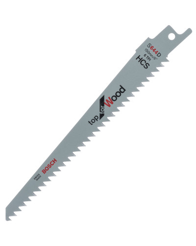 Пиляльне полотно Top for Wood Bosch HCS S 644 D 131х152 мм 4 мм 6 TPI, 2 шт