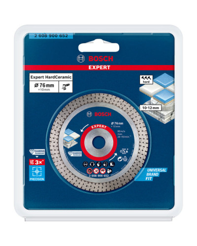 Алмазний диск Bosch Expert HardCeramic 76x1.5x10 мм