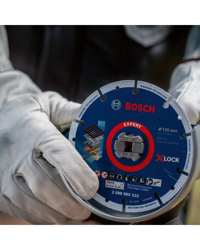 Алмазный диск по металлу Bosch X-LOCK Expert Diamond Metal Wheel, 125 мм