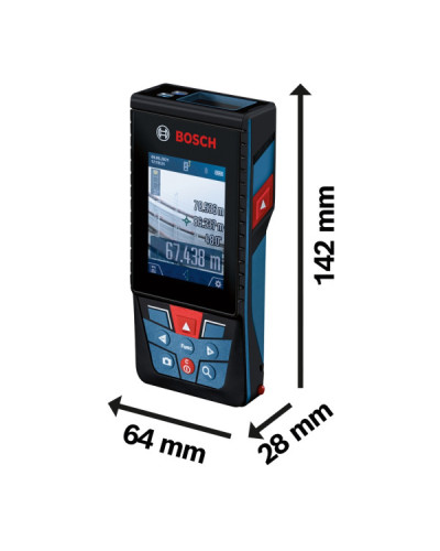 Лазерный дальномер Bosch GLM 150-27 C Professional, с чехлом