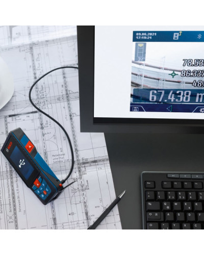 Лазерный дальномер Bosch GLM 150-27 C Professional, с чехлом
