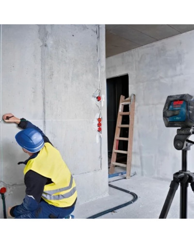 Лазерний нівелір Bosch GLL 2-15 G Professional в L-boxx з тримачем LB 10, стельовим кріпленням