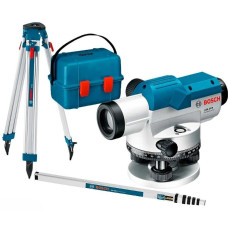 Оптичний нівелір Bosch GOL 20 D Professional у кейсі зі штативом BT 160, лінійкою GR 500