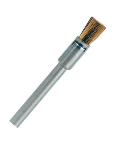 Щітка м'яка з латуні Dremel 3,2 мм (537), 3 шт