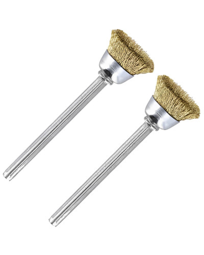 Щітка м'яка з латуні Dremel 19 мм (536), 2 шт