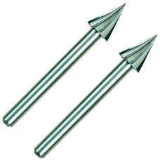 Високошвидкісна фреза Dremel 6.4 мм (125), 2 шт