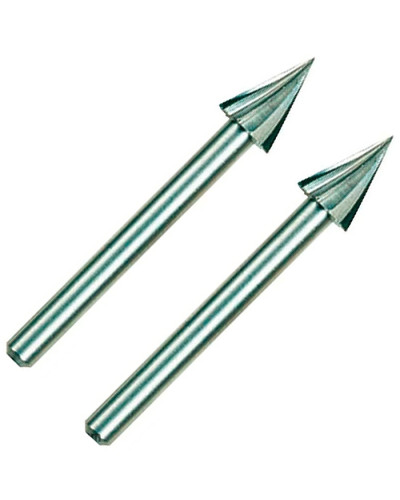 Високошвидкісна фреза Dremel 6.4 мм (125), 2 шт