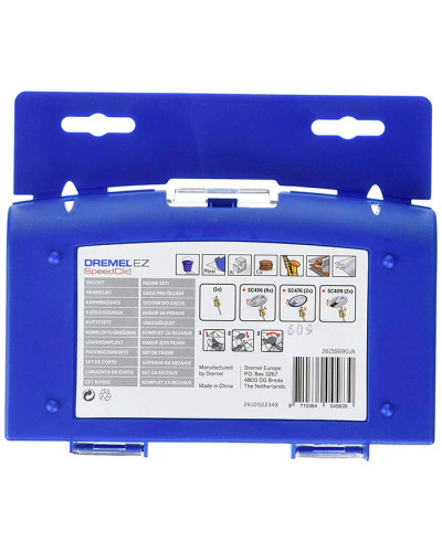 Набір насадок для різання Dremel EZ SpeedClic (SC 690), 11 шт