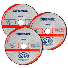 Відрізний диск по металу і пластику Dremel DSM510, 3 шт